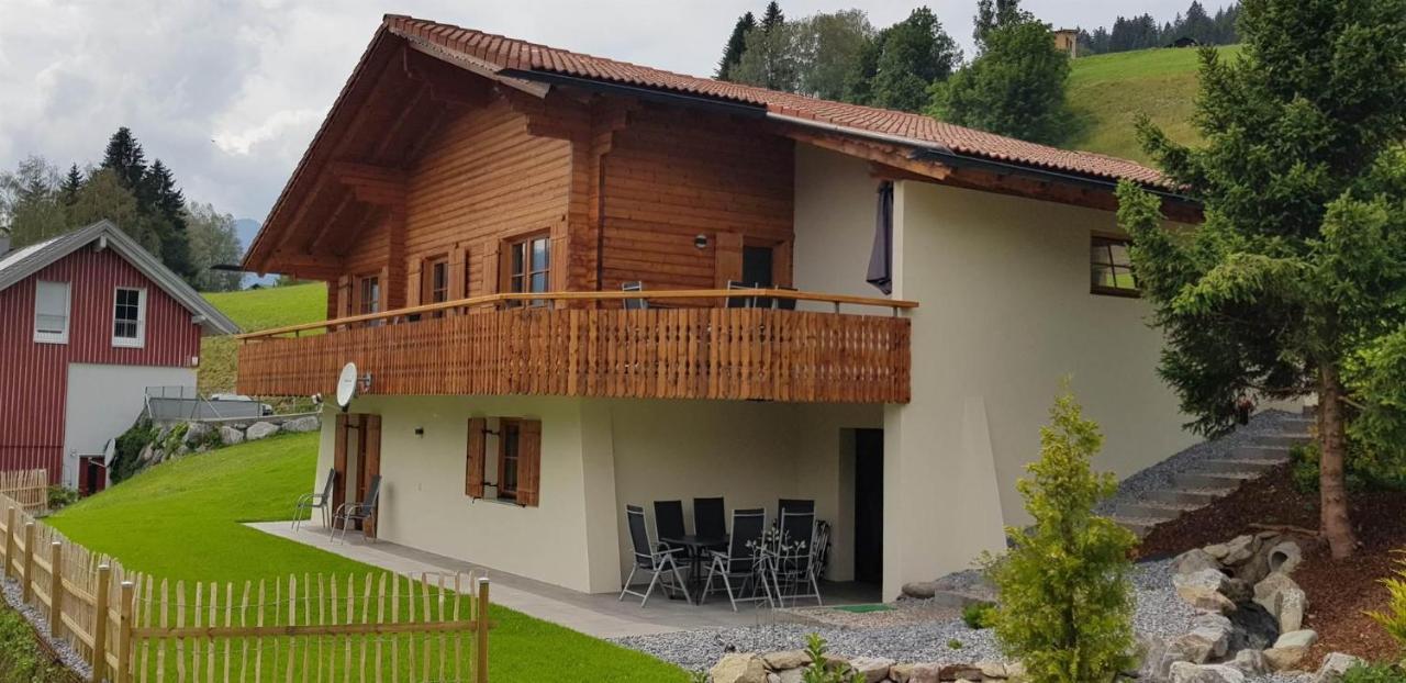 Panorama Chalet Montafon Bartholomäberg Exteriér fotografie