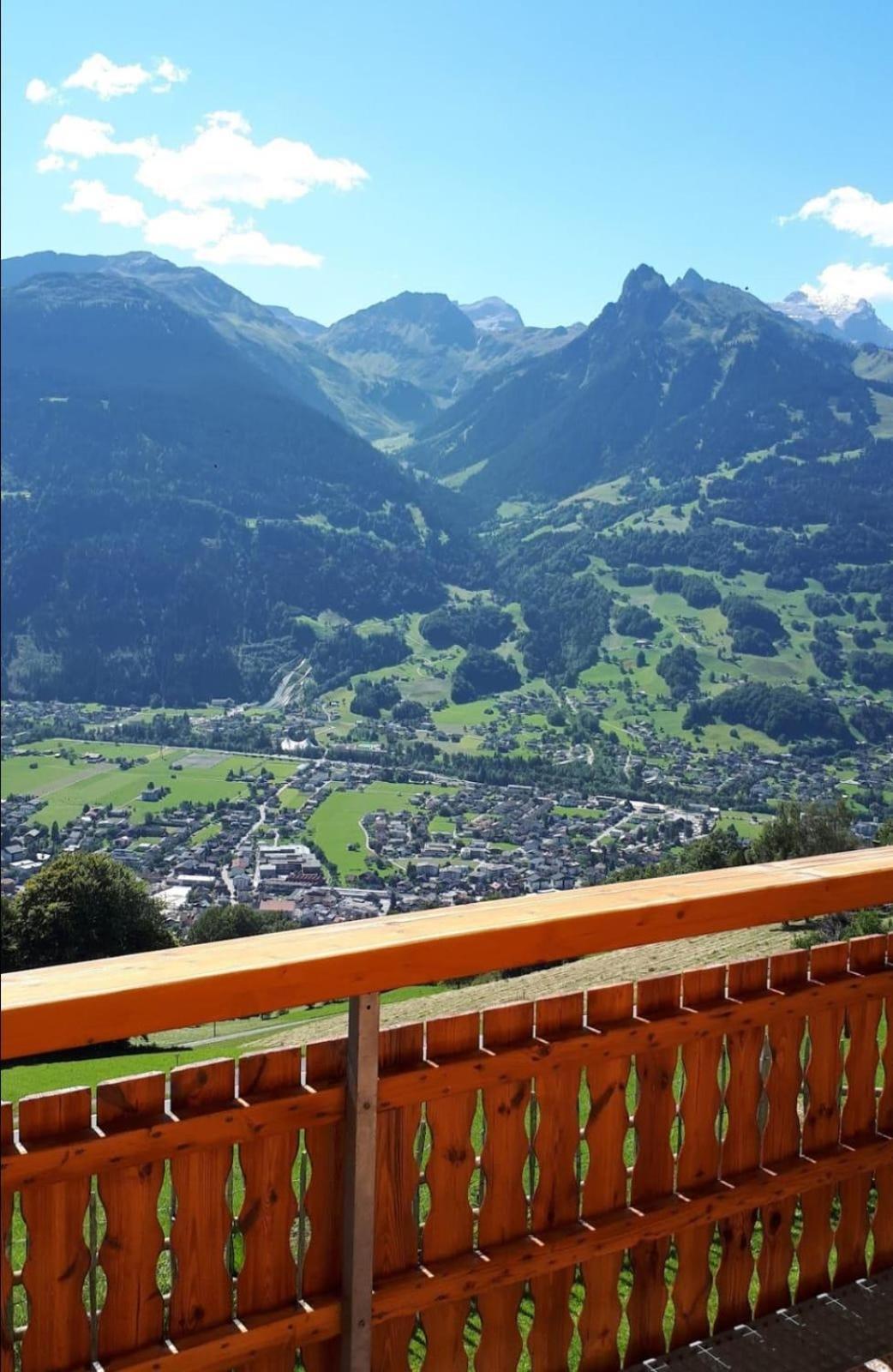 Panorama Chalet Montafon Bartholomäberg Exteriér fotografie