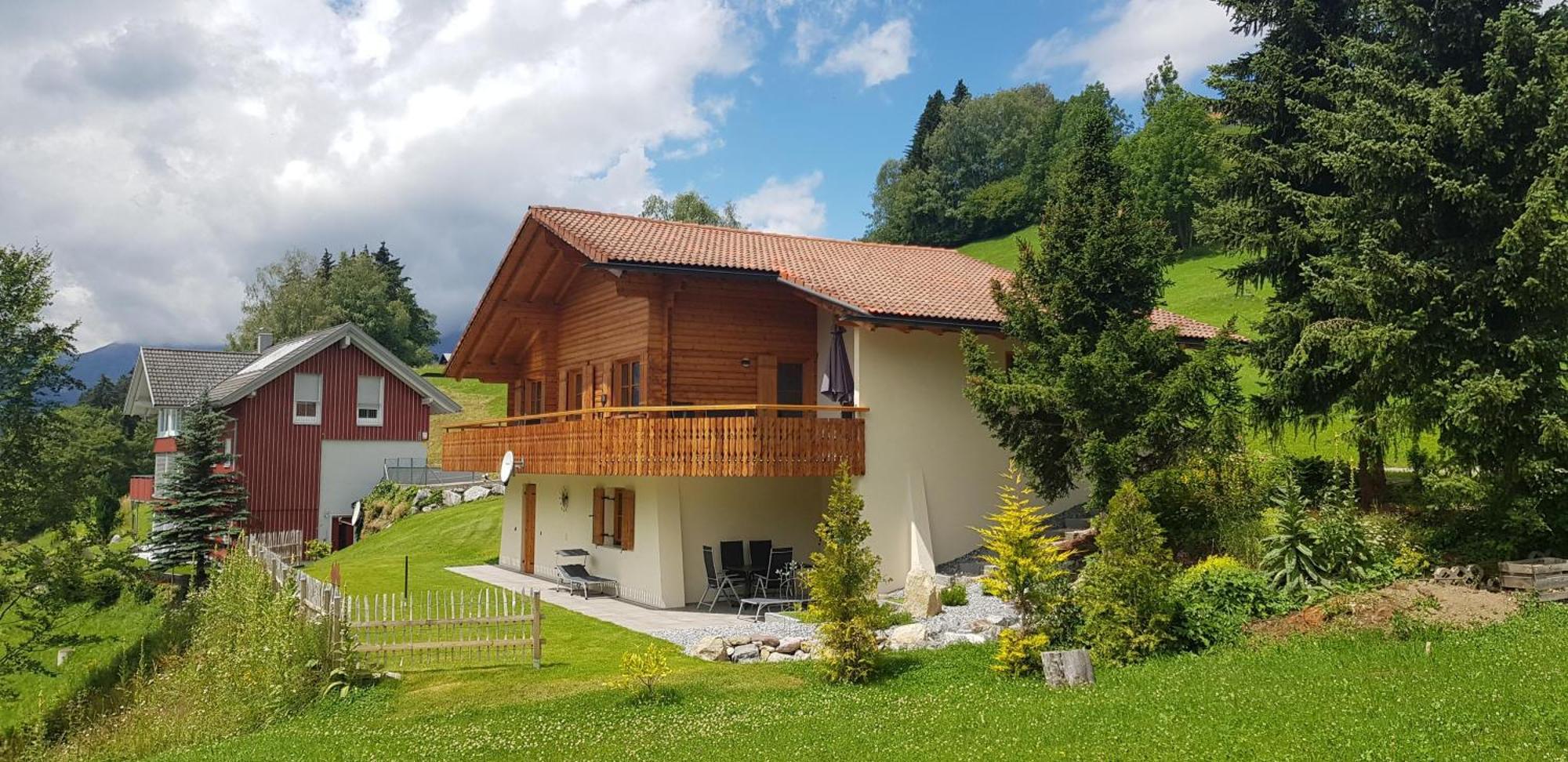 Panorama Chalet Montafon Bartholomäberg Exteriér fotografie